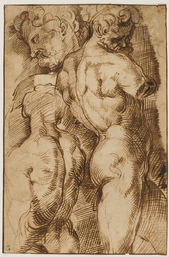 Bartolomeo PASSAROTTI - Studies of Male Nudes | MasterArt
